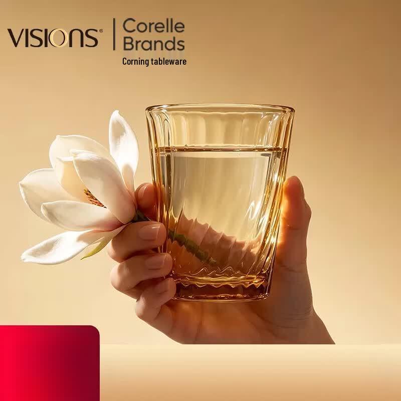 Набор стаканов Corning Visions Crystal Amber, 2 шт.