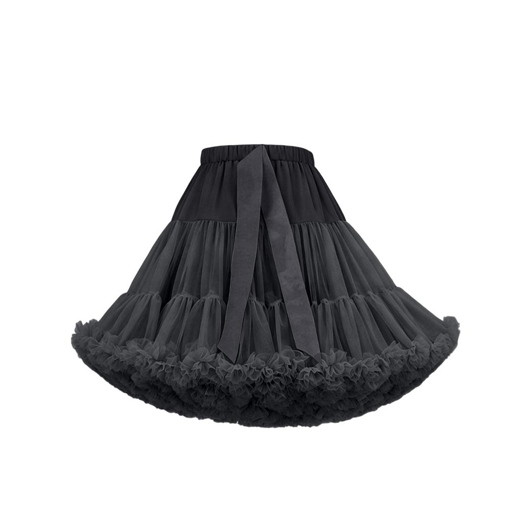 Women's Adult Tulle Skirt Dance Skirt for Performance and Party Wear