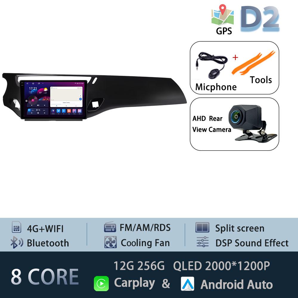 Android 15 Car Radio For Citroen C3 DS3 2010-2016 5G WIFI Head Unit Navigation Autoradio DSP BT Wireless Carplay Auto 4G