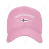 Baseball Cap Faroe Islands Est Independence Day Wild Sun Shade Peaked Adjustable Outdoor Caps