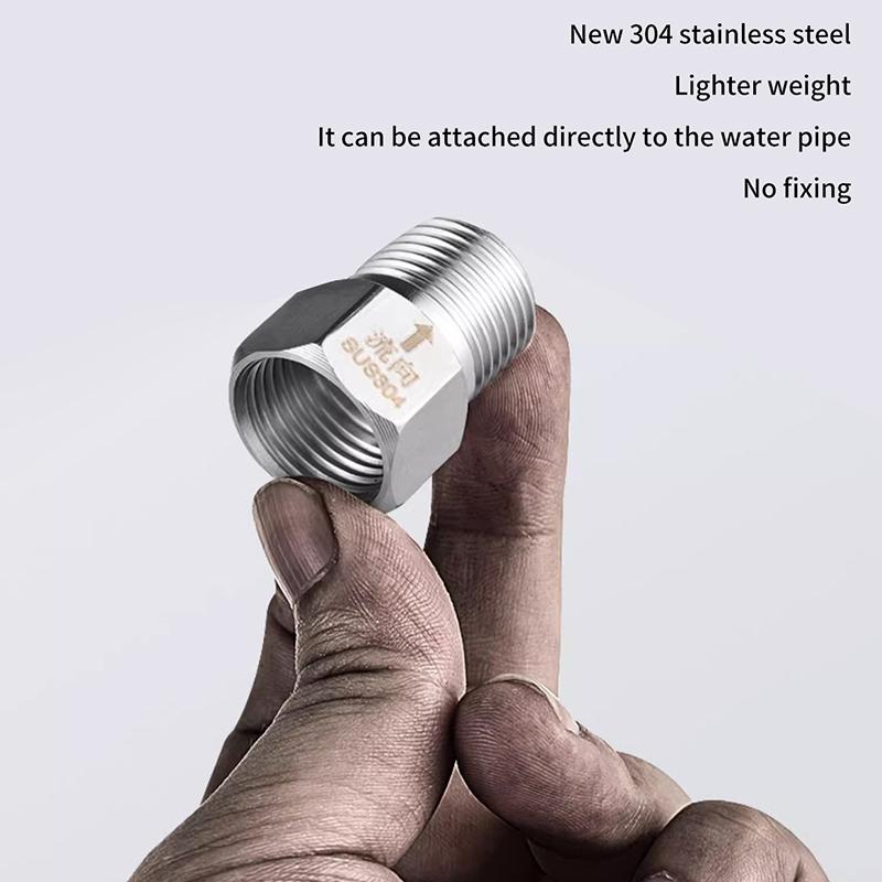 Male Female Check Valve One Way Non-Return Valve Water Heater Toilet Water Pipes