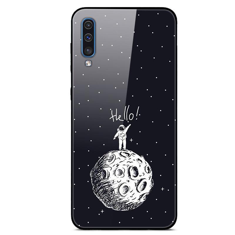 6,4" Чехол для Samsung Galaxy A30s A51 A50 Чехол со стеклянной задней крышкой для Samsung A30s A50 A70 A51 Чехол-бампер A 30s A 51