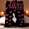 Плед-покрывало Anora Singer Легкий 240 г Фланелевое одеяло Мягкое, приятное для кожи Для летнего охлаждения