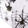 50pcs/pack Spider Printed Halloween Candy Bags Clear Party Wrapping Supplies  Party Supplies