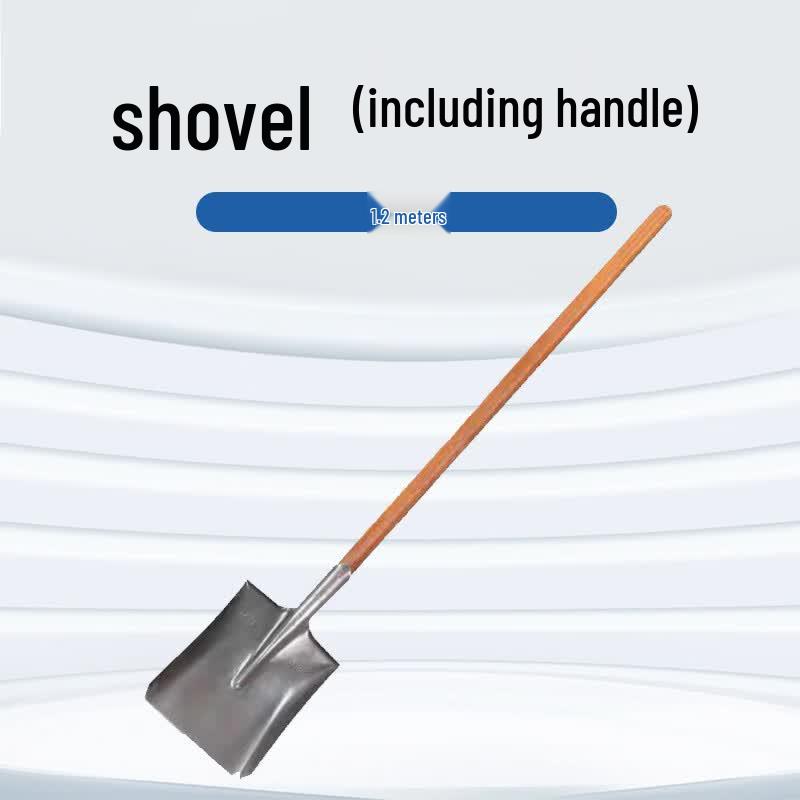 GULIHUANG 1.2m Agricultural Iron Shovel