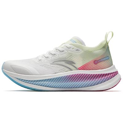 Кроссовки для бега Marathon Cushioning Breathable Low-Top Full-Length Carbon Plate Training, женские, белые, синие, 922425588-7
