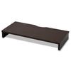 YAMAZEN Monitor Stand and Heat Compact Computer 60cm Wide X 25cm Deep X 8cm Easy Cocoa Ideal for Telework (YAMAZEN) (Desktop Stand) - Wooden, Scratch,