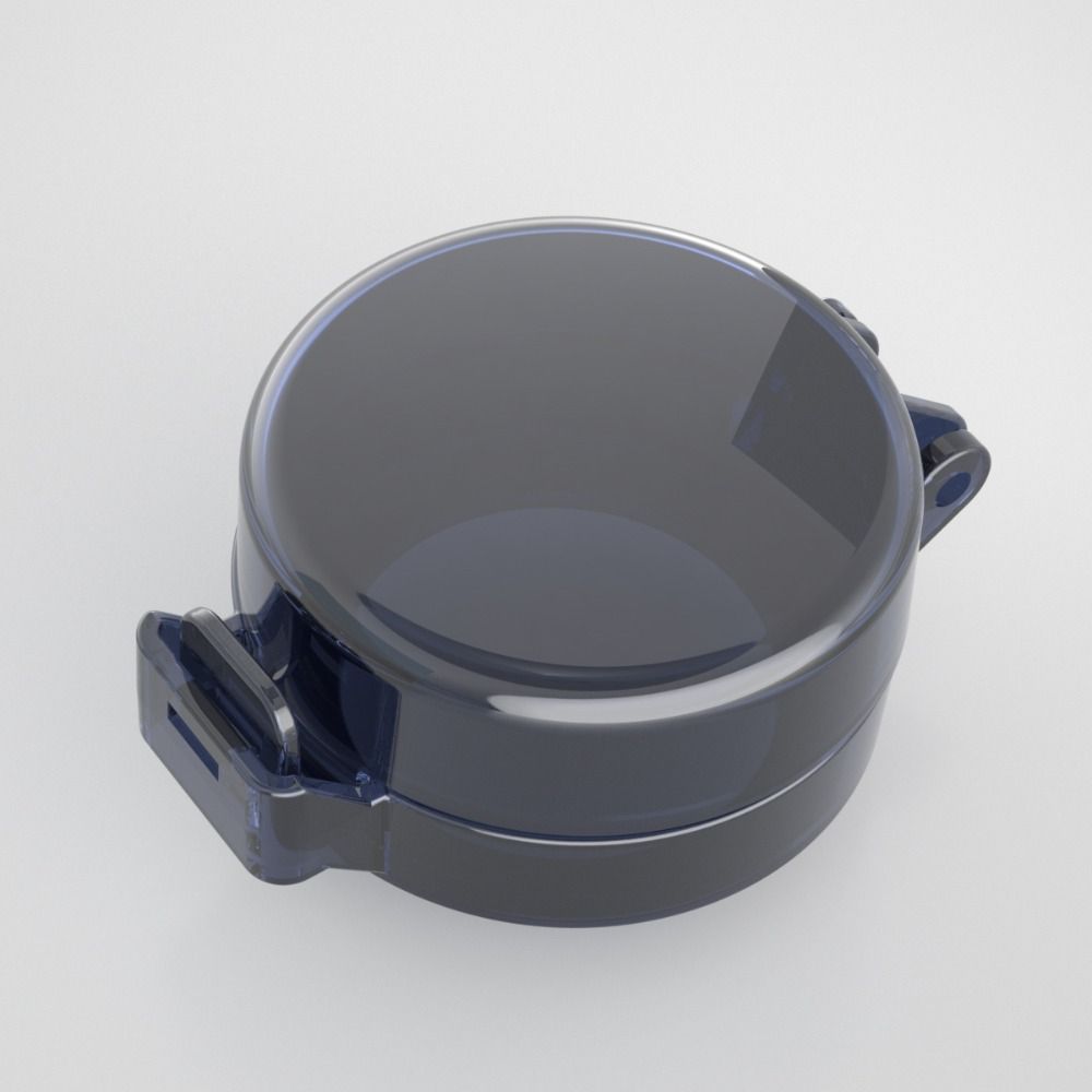 Transparent Door Deadbolt Lock Kids Protection Baby Safety Lock Cover Door Knob Cover  Home