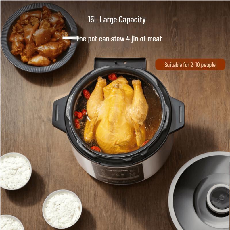 Midea 5L Smart Electric Pressure Cooker CN plug (adapter included)