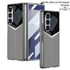 Samsung ZFold7 Гальванизированный Чехол-Книжка из Кожи Однотонный - Складная Крышка