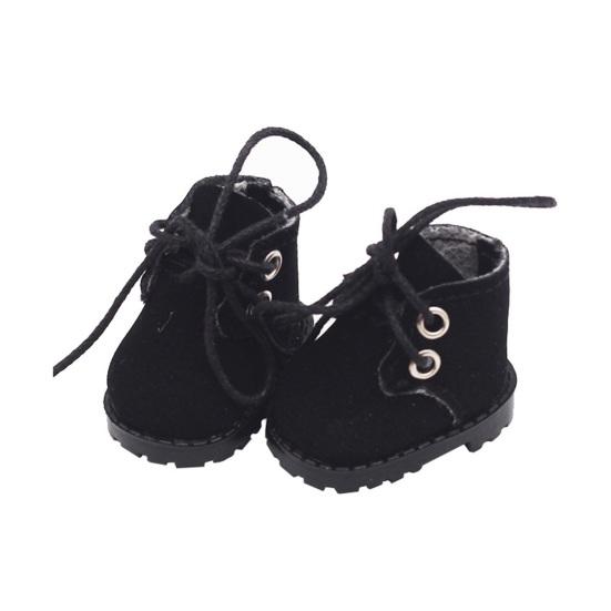 Обувь для кукол Аксессуары Мини ботинки Мартина для 15-сантиметровой куклы Обувь из искусственной кожи Легко надевать Аксессуары для кукольной обуви