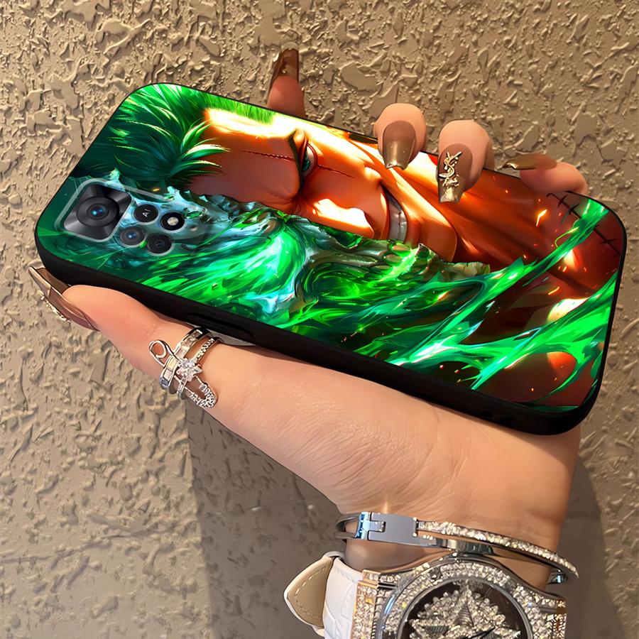 Чехол для телефона Funda для Xiaomi Redmi Note 12S 11S 10 9 8 Pro 11 13 12 Pro Plus 10S 9s One Piece Luffy