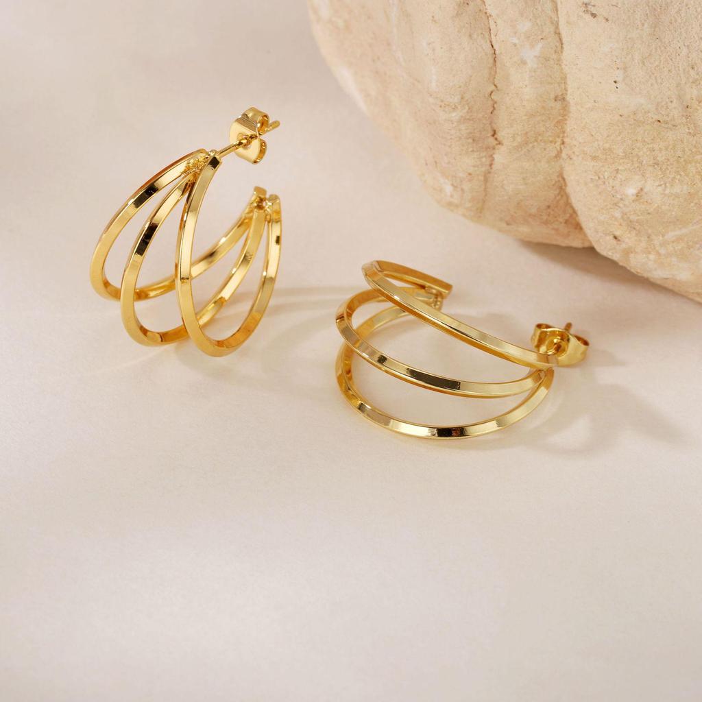 Серьги-косички из титановой стали 2025 года - Легкая роскошь, Новый стиль