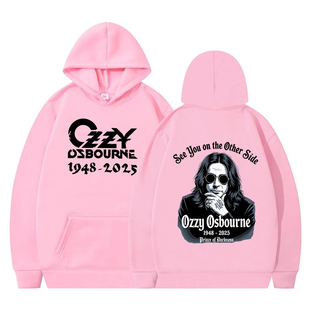 Ozzy Legends Never Die Hoodie The Prince of Darkness Sweatshirt RIP Ozzy Hoodie Black Sabbath Tribute Shirt Music Fan Gift