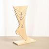 Large Capacity Fashion Jewelry Display Stand Foot Shaped Jewelry Display Props  Tabletop