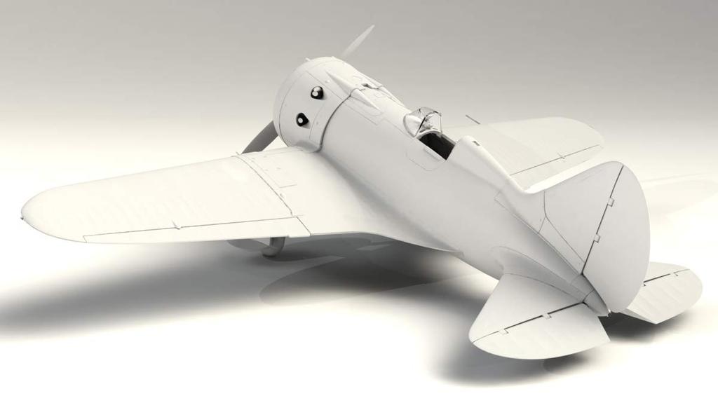 ICM Советские ВВС Поликарпов Тип 10 Пластиковая модель 32004 1/32 И-16