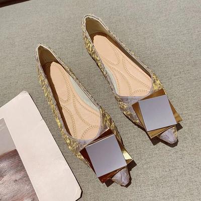 Модные Элегантные Вечерние Синие Женские Балетки с Острым Носком для Женщин Шикарная Повседневная Модная Обувь Острый Носок 39 Оптом Социальное Платье Весенняя Обувь