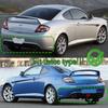 Для Hyundai Coupe / Tiburon 2007 2008 2009 Автомобильный диффузор заднего бампера Накладка на губу Спойлер Сплиттер Боди-киты Тюнинг Глянцевый черный АБС