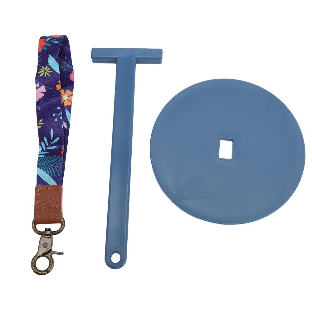 Plastic Material Wrist Yarn Holder Adjustable Strap Tangle-Free Design Yarn Ball Spinner Hanging Yarn Spinner Outdoor Travel