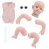 12-дюймовые виниловые куклы Reborn наборы DIY неокрашенные куклы Reborn Baby Mold наборы деталей ToyWhite 12 дюймов