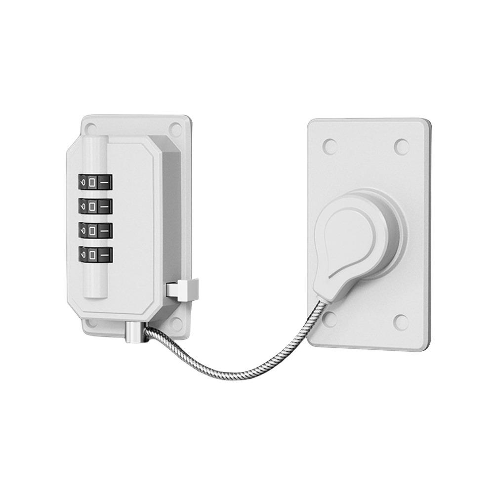 Anti-pinch Hand Refrigerator Door Coded Lock Adjustable Window Digital Password Lock  for Home