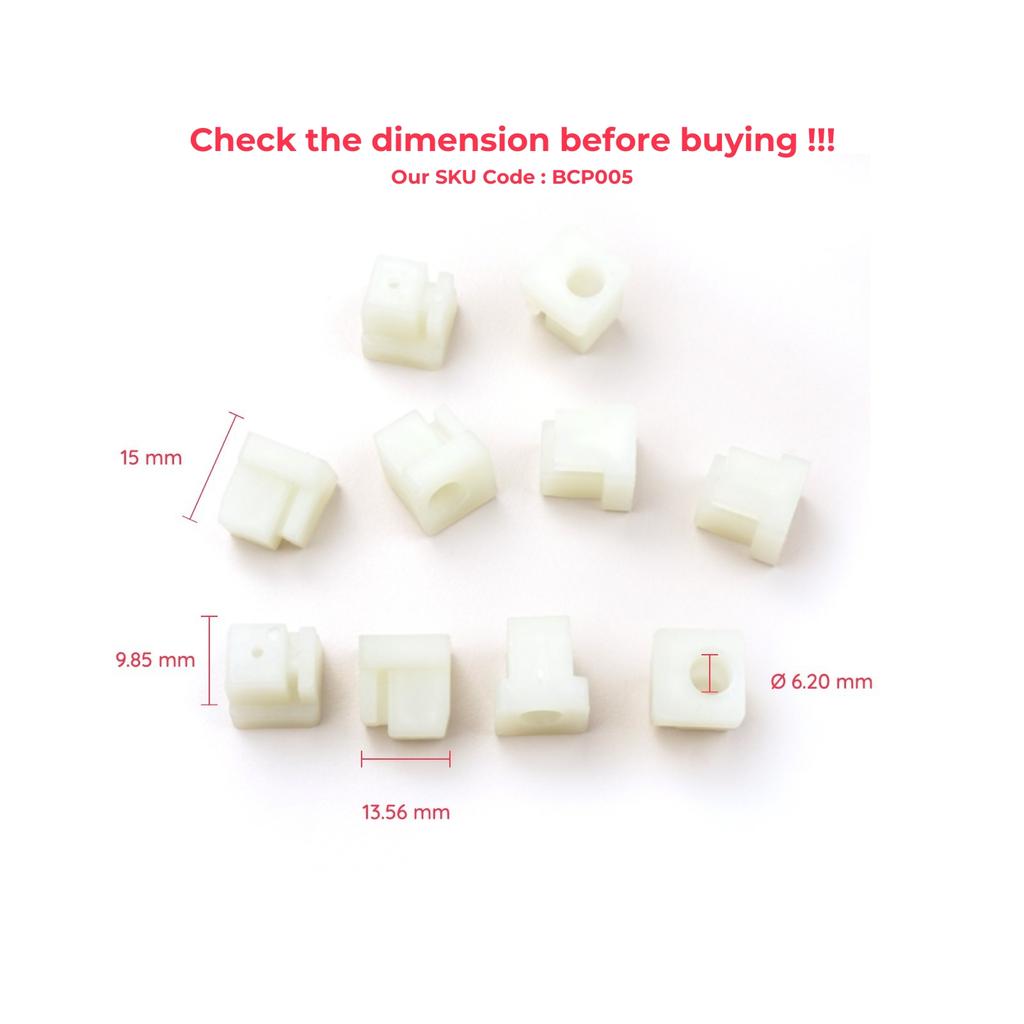 BROSS Автозапчасти BCP005 10 шт. тросовый дюбель для концевого троса для механизма стеклоподъемника типа BCP005 быстрая обработка