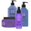 Sacha Care - Velvet Smoothing Care Set - Shampoo 500 Ml - Mask 500 Ml - B-Tox 1000 Ml - Leave-In 100 Ml -