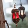 2Pcs Retro Moroccan Candle Holder Hanging Lantern Wedding Celebration Decorative Candlestick