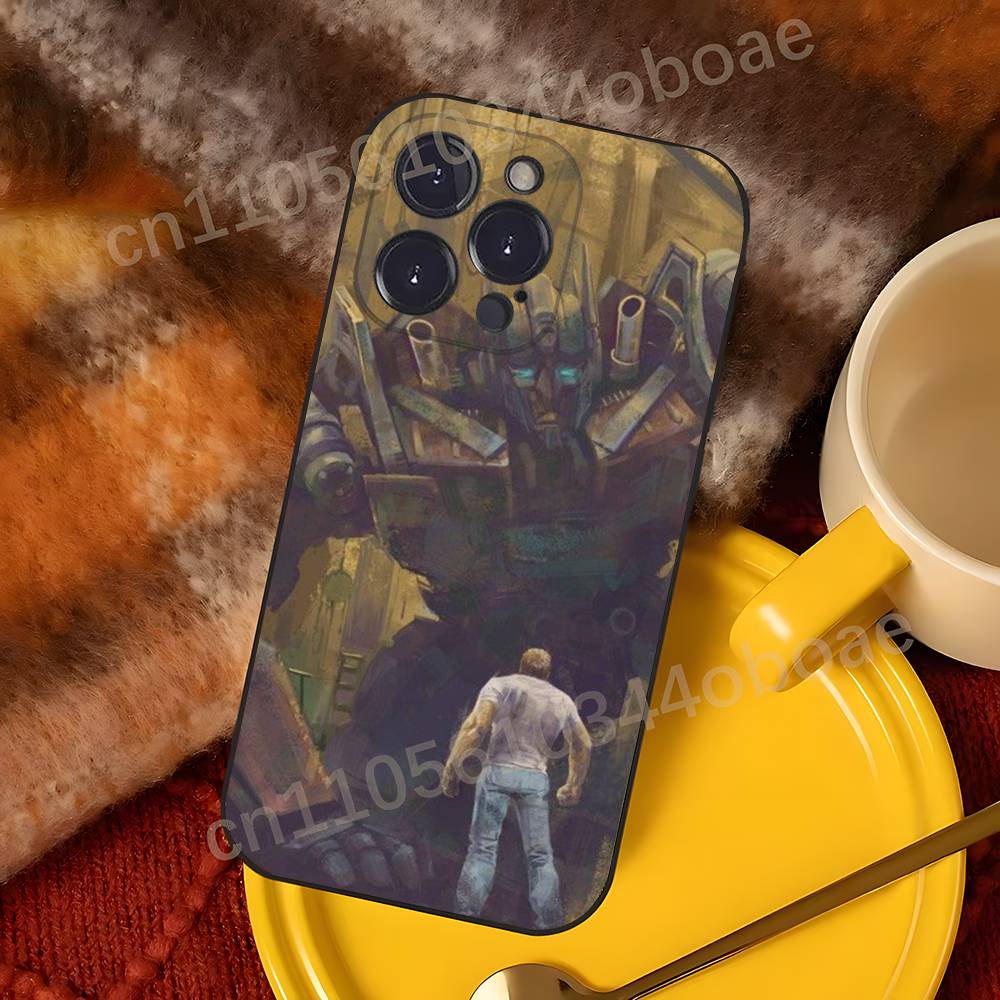 A-Autobots and H-Humans Phone Case For iPhone 17,16,15,14,13,12,11,Pro,MAX,Plus TPU Soft To Skin-friendly Cover