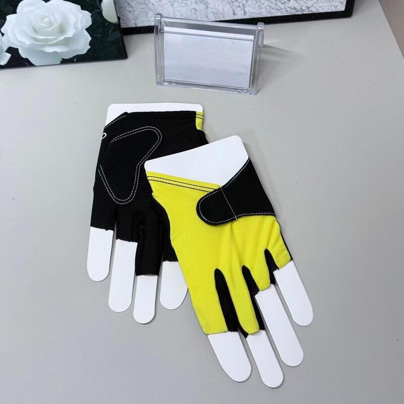 Longzhan Billiards Fingerless Touchscreen Gloves - 2 Pair Pack