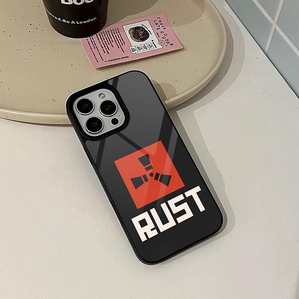 Игровой чехол RUST для телефона iPhone 17 16 15 14 Air 13 12 11 Pro Max Mini Plus Fundas Чехол PC+TPU