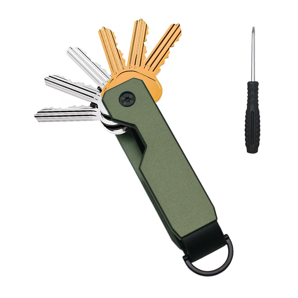 Aluminum Alloy Multi-Functional Key Organizer Clip