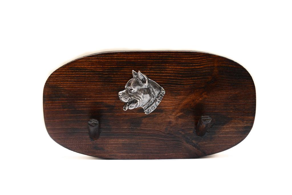 American Staffordshire Terrier, Amstaff I – Accessory rack, dog medal rack | Art-Dog