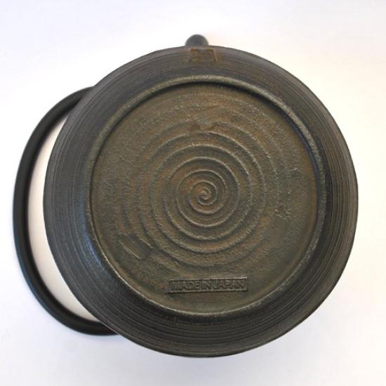 Nanbu Ironware: Ichiudo Hakeme Iron Kettle, 1L, W18×D15×H20cm [Induction Cooktop Compatible]