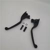 Pair Left Right Black Aluminum Alloy Motorcycle Scooter Brake Clutch Hand Levers
