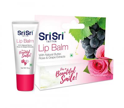 Бальзам для губ с экстрактом Розы и Винограда (10 г), Lip Balm,