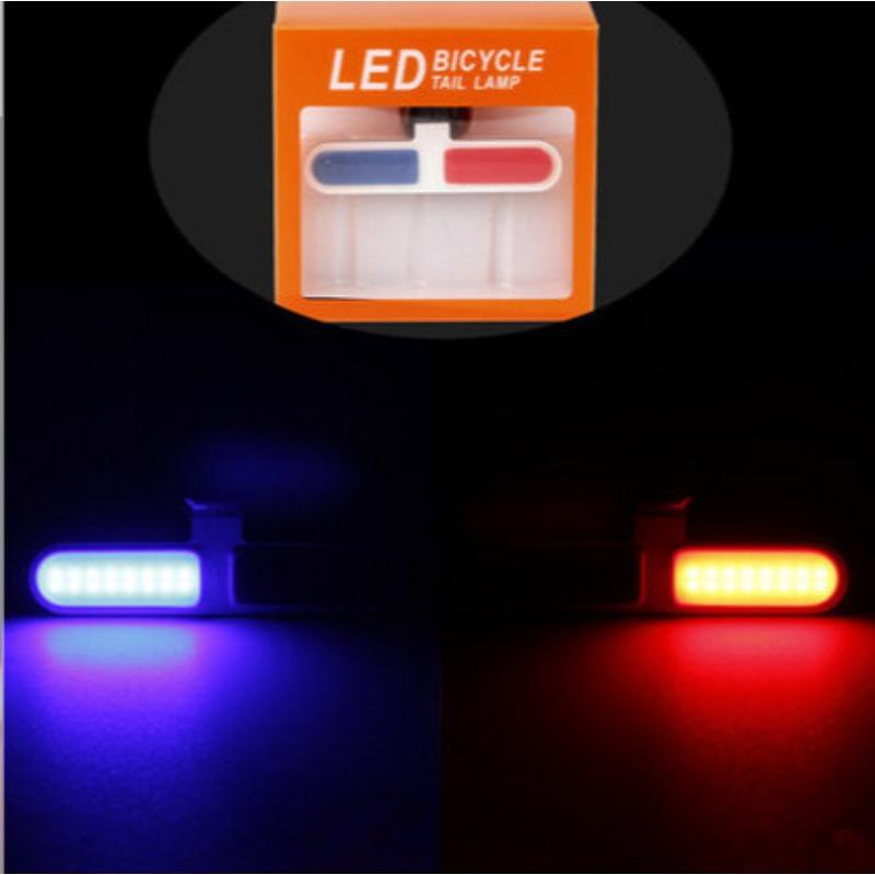 Creative Bicycle Tail Lights, Mountain Bikes, Road Bikes, Nighttime Riding Lights, Safety Warning Lights, Flowing Navigation Lights