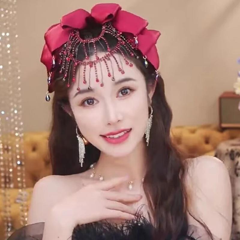 Французская многослойная лента бант заколка для волос кисточка элегантный бант шпильки аксессуары для волос для женщин