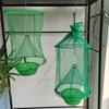 1-4PCS Reusable Hanging Fly Catcher Fly Catcher Cage Net Fly Catcher Pest Control Garden Hanging Bird Flycatcher for Courtyard