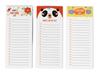 Pack of 3 Magnetic Fridge To-Do List Notepads- Magnetic Memo Pads For Refrigerator- (50 Sheets