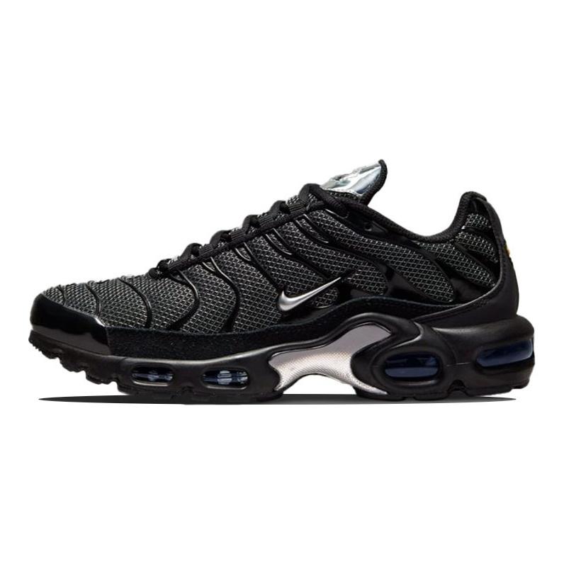 Nike Кроссовки женские Air Max Plus Черный Металлик Серебристый Бирюзово-Синий DQ0850-001