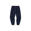 Anta Training Series Solid Color Mid Waist Thick Knitted Sports Pants Men Pants Deep-Night-Blue 152347318-1