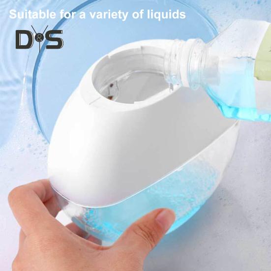 Automatic Sensor Soap Dispenser Rechargeable 500mAh Battery Transparent Bottle Infrared Sensor Touchless Liquid Soap Dispenser