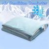 Cooling Fabric Summer Cooling Quilt Solid Color Cooling Blanket Summer Thin Quilt  Dormitory