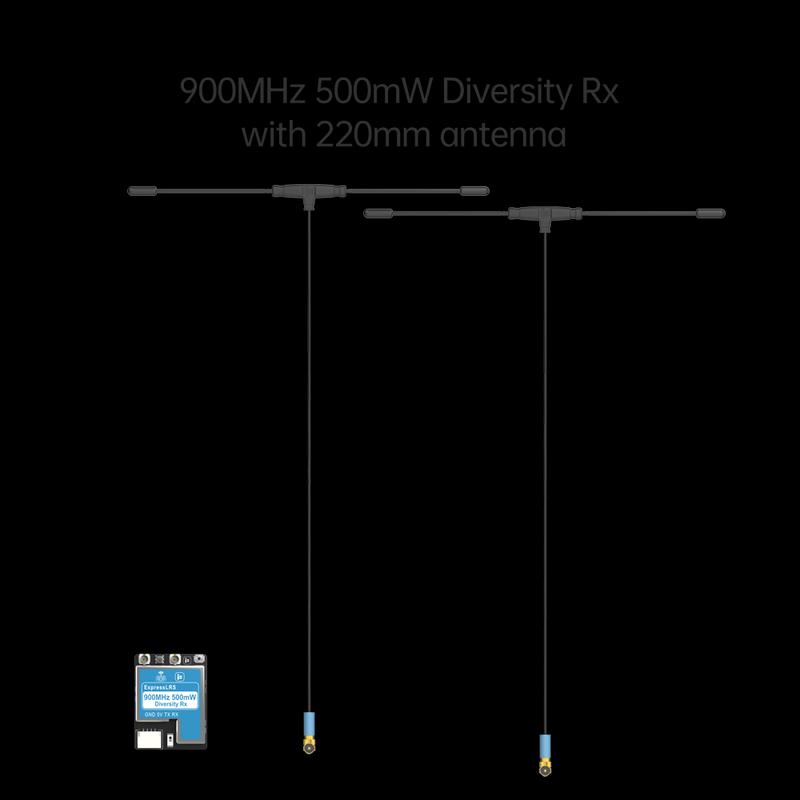iFlight ELRS 2.4GHz Gemini True Diversity Receiver Antenna
