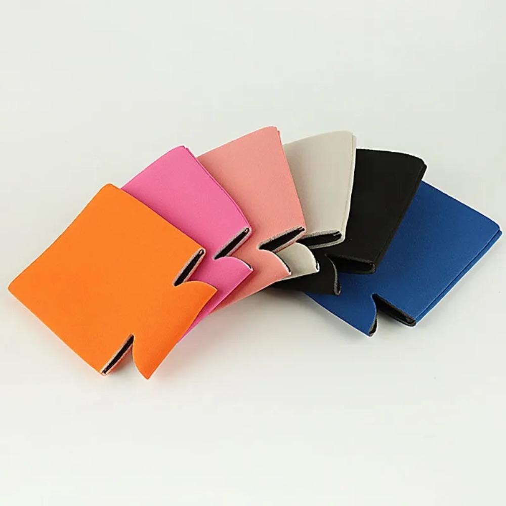 Neoprene Beer Sleeves Elastic Camping Soda Bottele Cover Foldable Cup Cover Party