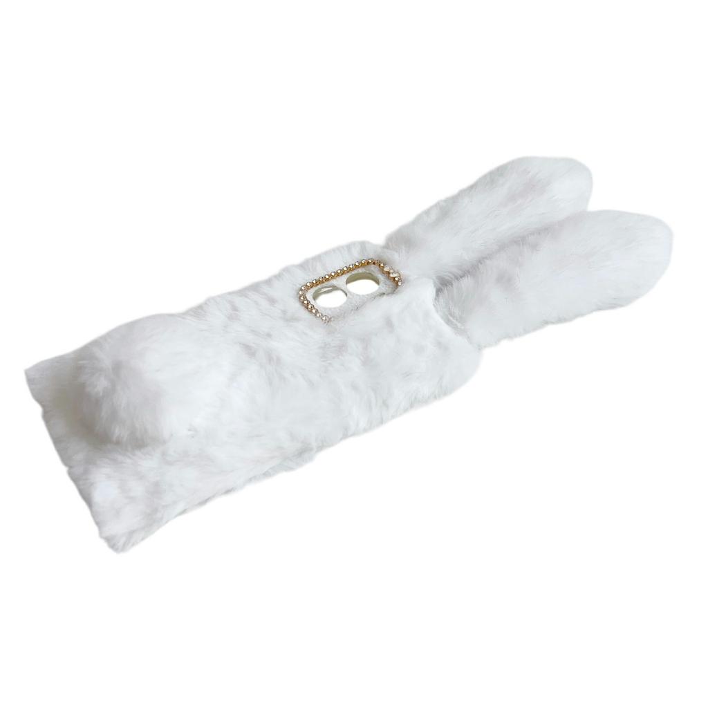 Для HMD Fusion 5G Чехол Плюшевый Милый Кролик Зимний Пушистый ТПУ Чехол для Телефона