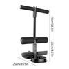 Sit Up Assistant Device Adjust Floor Sit Up Bar with Strong Suctions Cups