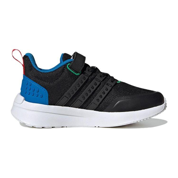Кроссовки LEGO x adidas Racer TR21 J Черный Шокирующий Синий Детские Основной Черный HQ1314