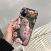 Милый чехол для телефона с кошкой для Xiaomi Redmi note 13 12 Pro 11S 11 10 Pro 10S 12S Redmi 13 14C 10 13C